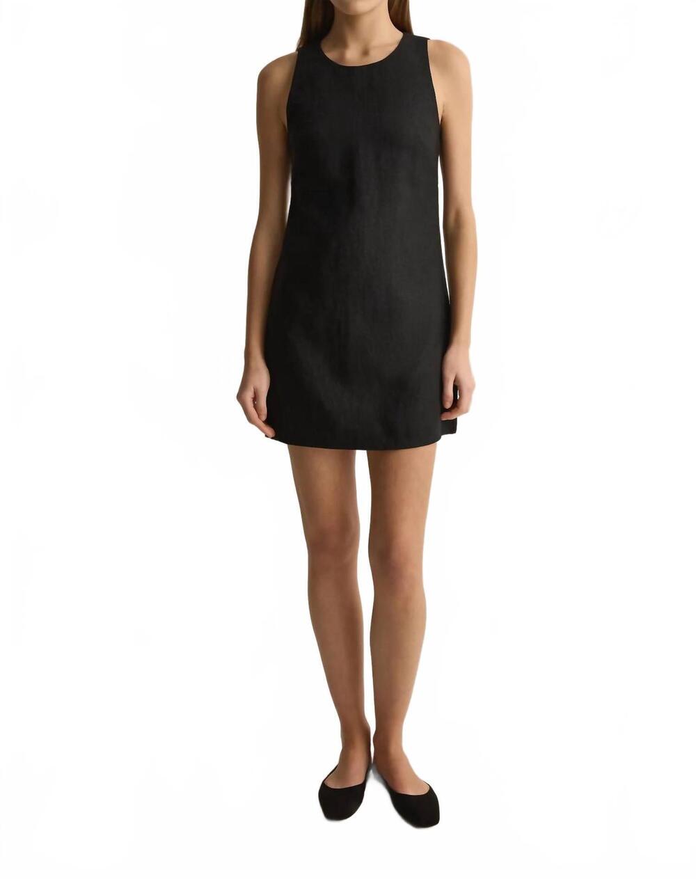 NEW POSSE ellen mini dress in black